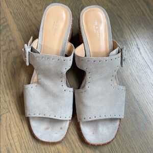 Rag & Bone Gray Suede Sandals